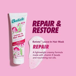 Batiste Repair Leave In Hair Mask New reapir & restore hair 4.3oz Bottle